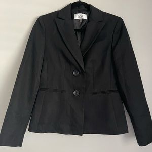 Le Suit Women’s Suit and Pants Black Shiny Trouser